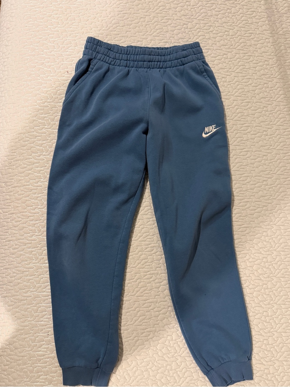 Nike Youth Boys Sportswear Club Fleece Joggers Slate Blue Size L (14-16)
